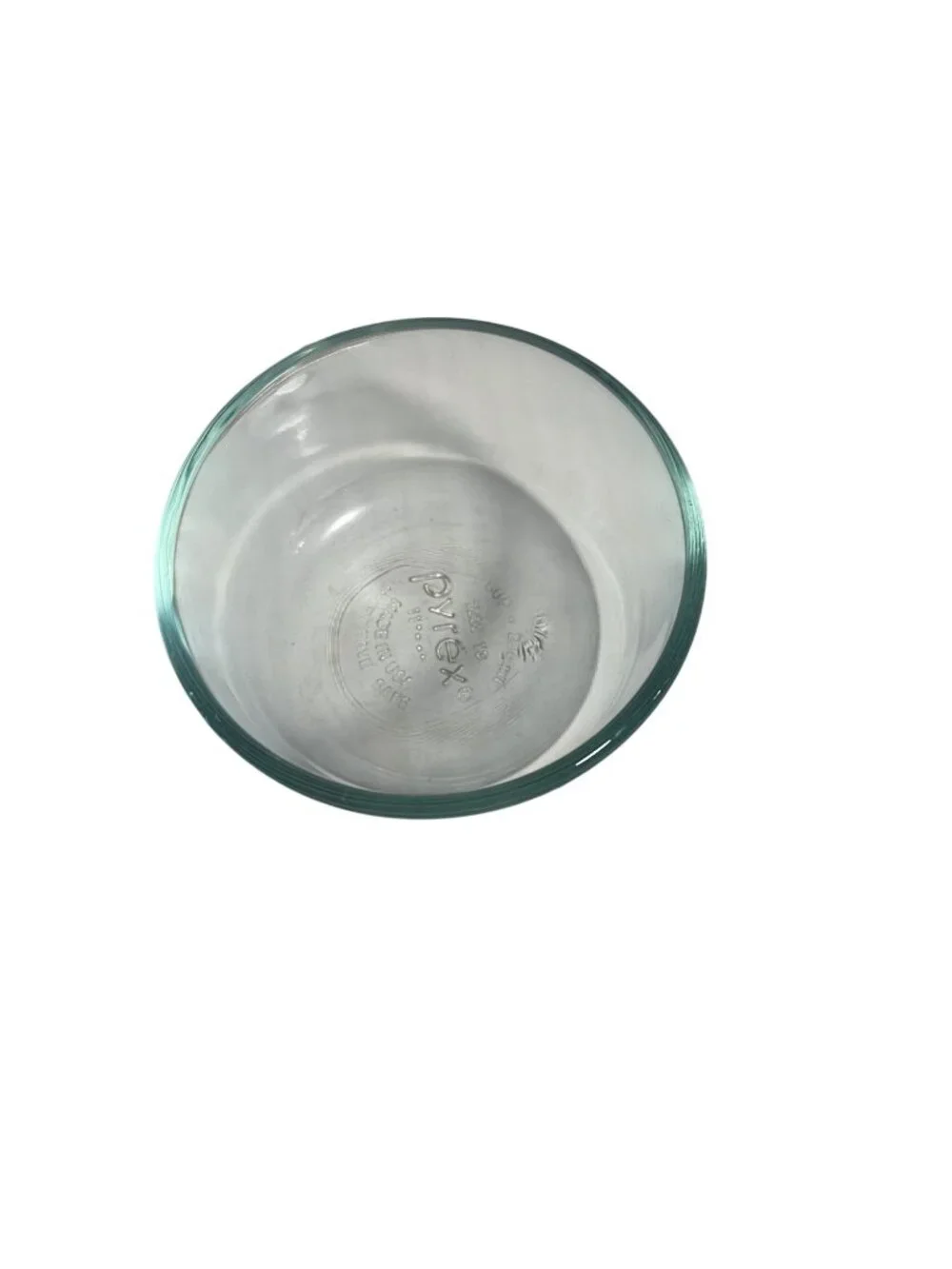 Pyrex Set Of 3 Clear Glass Bowls Round Durable Microwave Safe Baking Prep Dish